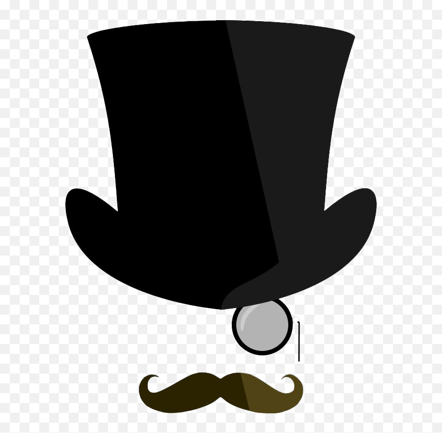 Mustache Bowler Hat Png Image Transparent Background Arts - Top Hat And Monocle Png,Mustache Transparent Background