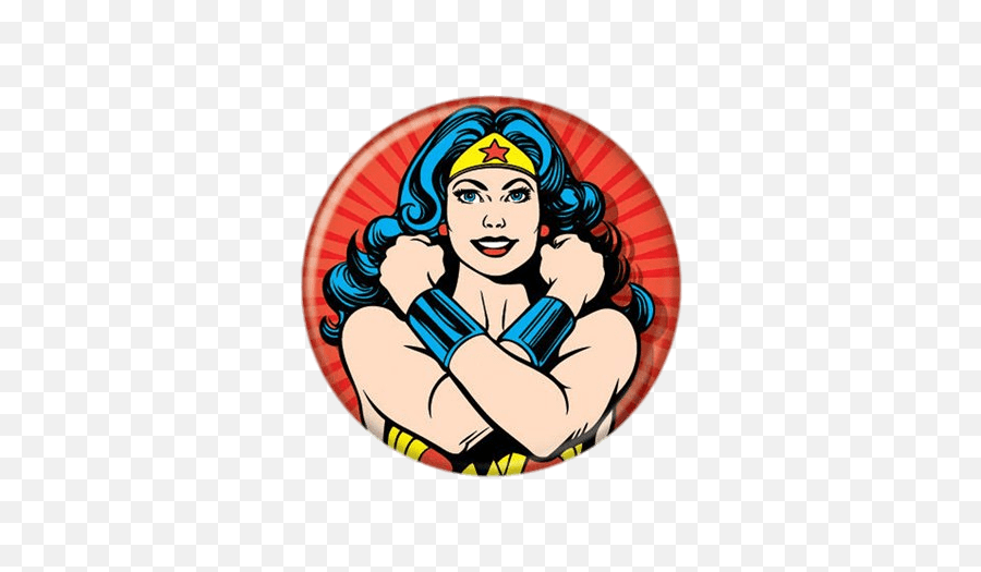 Download Wonder Woman Button Transparent Png - Stickpng Wonder Woman Comics Classic,Wonder Woman Logo Png