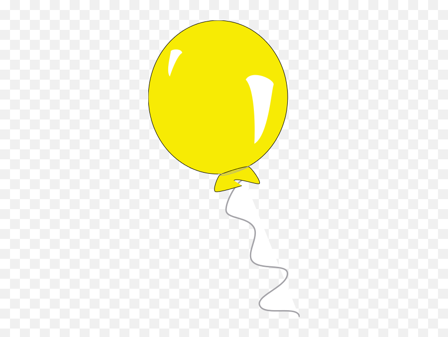 Free Yellow Balloon Cliparts Download - Balloon Clipart Yellow Png,Yellow Balloon Png