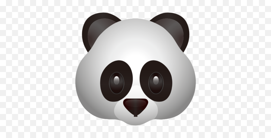 Emoji Emojipanda Panda Pandaemoji - Emot Panda Iphone Di Transparan Png,Panda Emoji Png