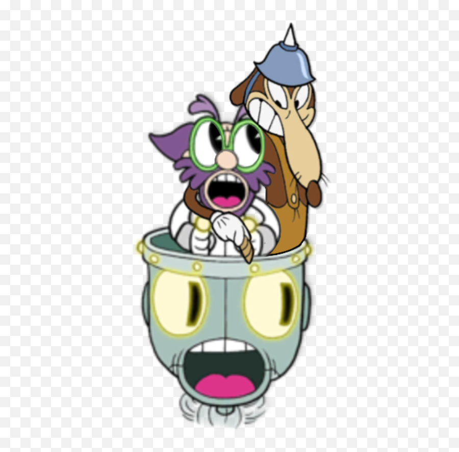 Lab Rat Png - Dr Kahlu0027s Robot Cuphead 5135634 Vippng Cuphead Dr Robot,Robot Head Png