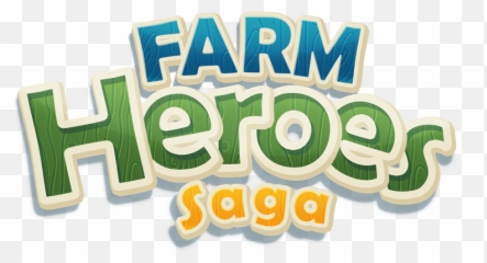 Farm Heroes Saga Logo Transparent Png - StickPNG