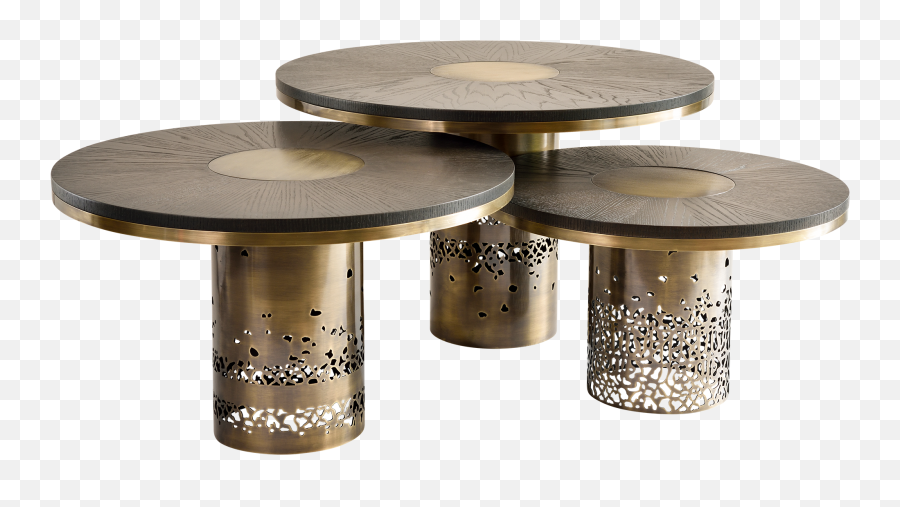 Round Alem - Luxury Handmade Coffe Table Deniz Tunc Deniz Tunc Png,Coffee Table Png