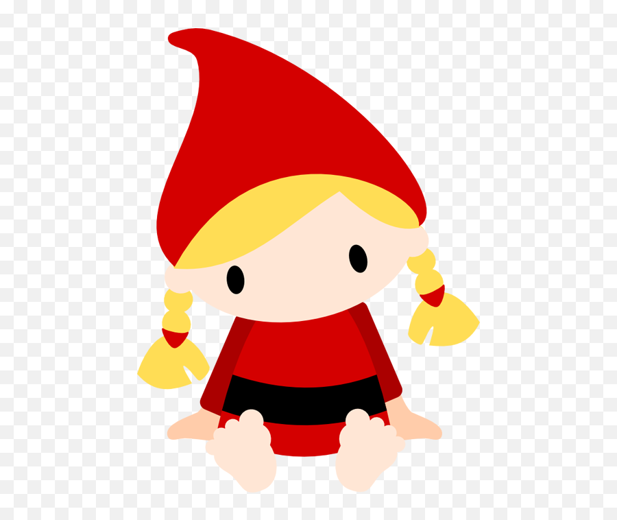 Girl Gnome Clipart Png Image - Girl Garden Gnome Clipart,Gnome Transparent