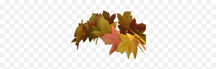 Crown Of Fall Leaves Roblox Wikia Fandom - Leaf Crown Png,Maple Leaves Png