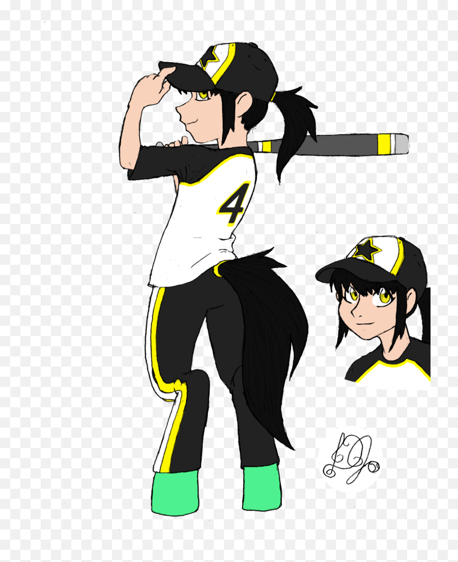 588421 - Ambiguous Gender Artistdjblacknwhite Baseball Cartoon Png,Baseball Bat Transparent Background