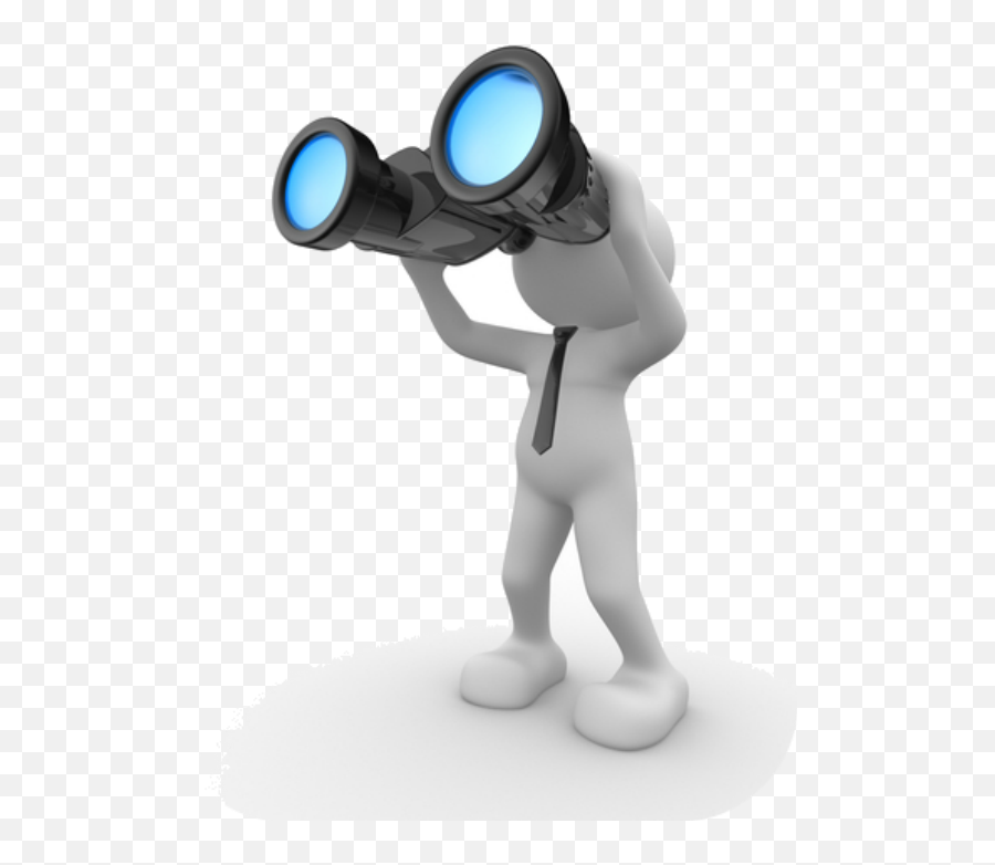 free clipart man looking through binoculars image