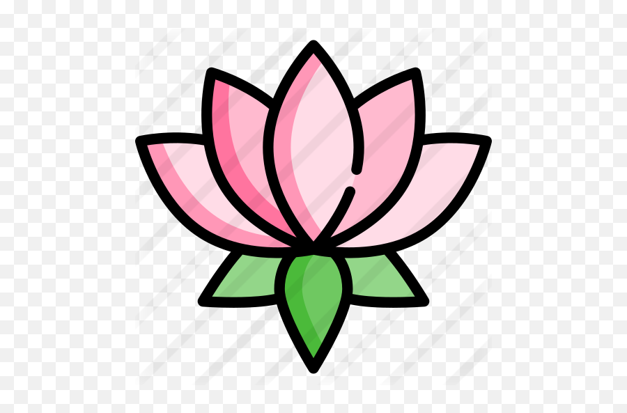 Lotus Flower - Free Nature Icons Icon Png,Lotus Flower Png