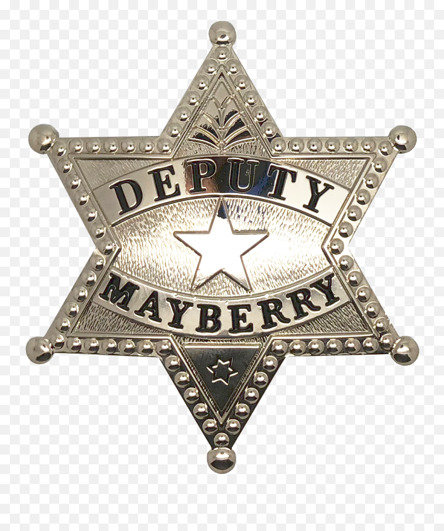 Mayberry Police Department Star Badge - Deputy Badge Png,Sheriff Badge Png