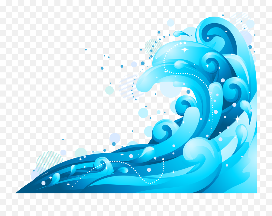 Free Transparent Wind Wave Png Download - Blue Wave Design Background,Blue Wave Png