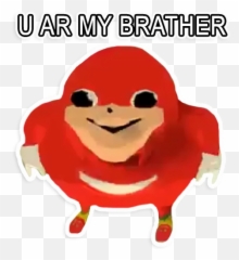 Telegram Sticker - Uganda Knuckles Whatsapp png