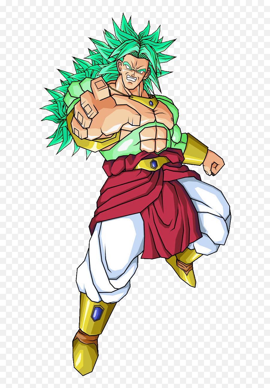 Broly Ssj3 Png Image - Lssj4 Broly,Broly Transparent