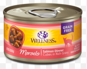Complete Health Morsels Salmon Dinner Wet Cat Food - Wellness Can Cat Png,Salmon Png