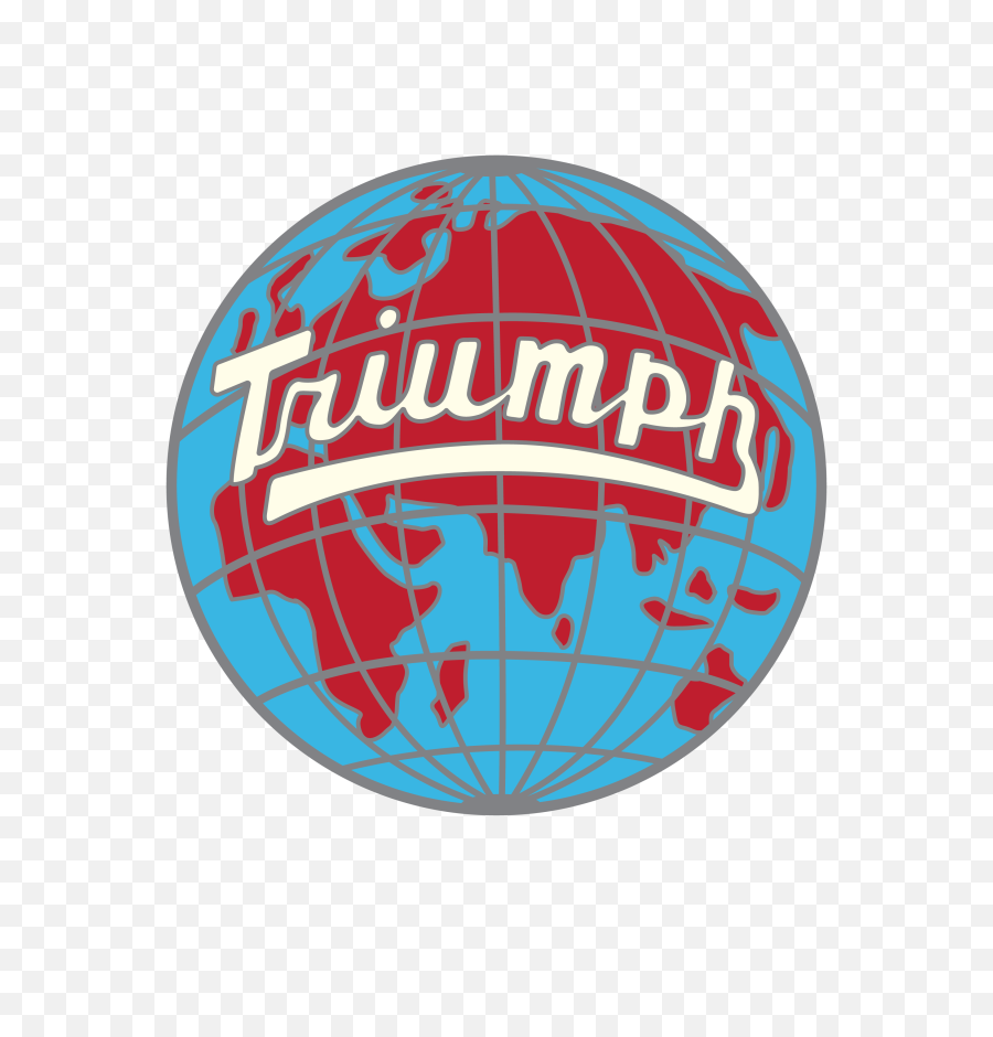 Triumph Car Globe Logo Hd Png Download - Circle,Globe Logo