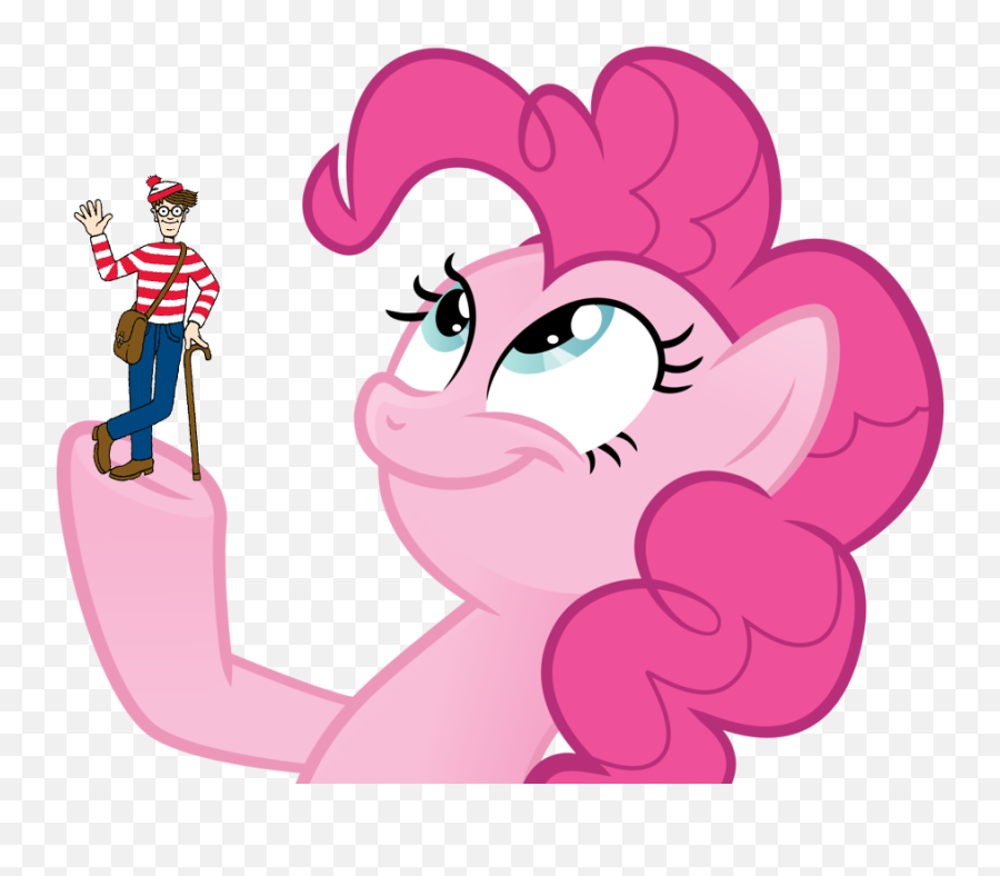 Wheres Waldo Png - Funny Pinkie Pie,Waldo Png