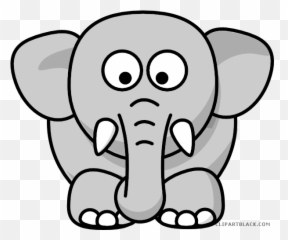 Download Grey Elephant Clipart - png