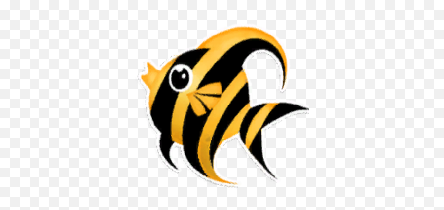 Yellow Angel Fish Garden Paws Wiki Fandom - Pomacentridae Png,Cartoon Fish Png