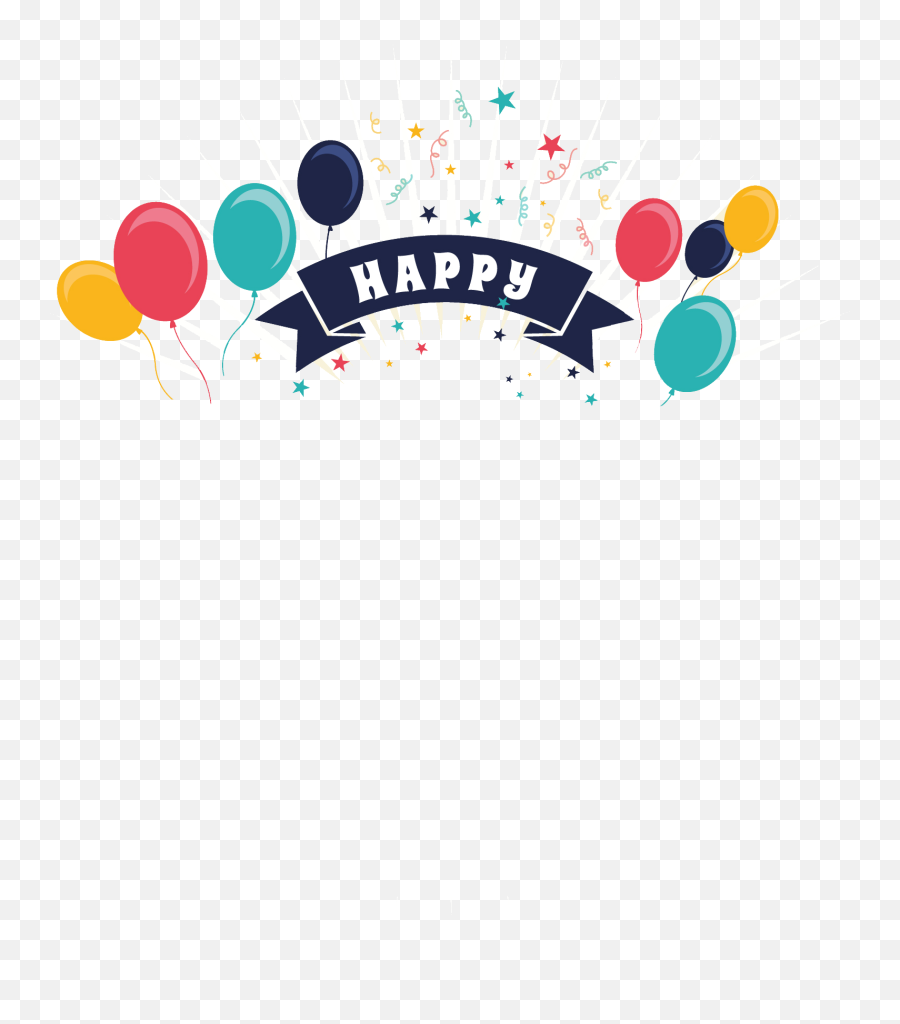 Happy Free Download Vector Transparent Background - Happy Background Happy Birthday Png,Happy Birthday Transparent Background