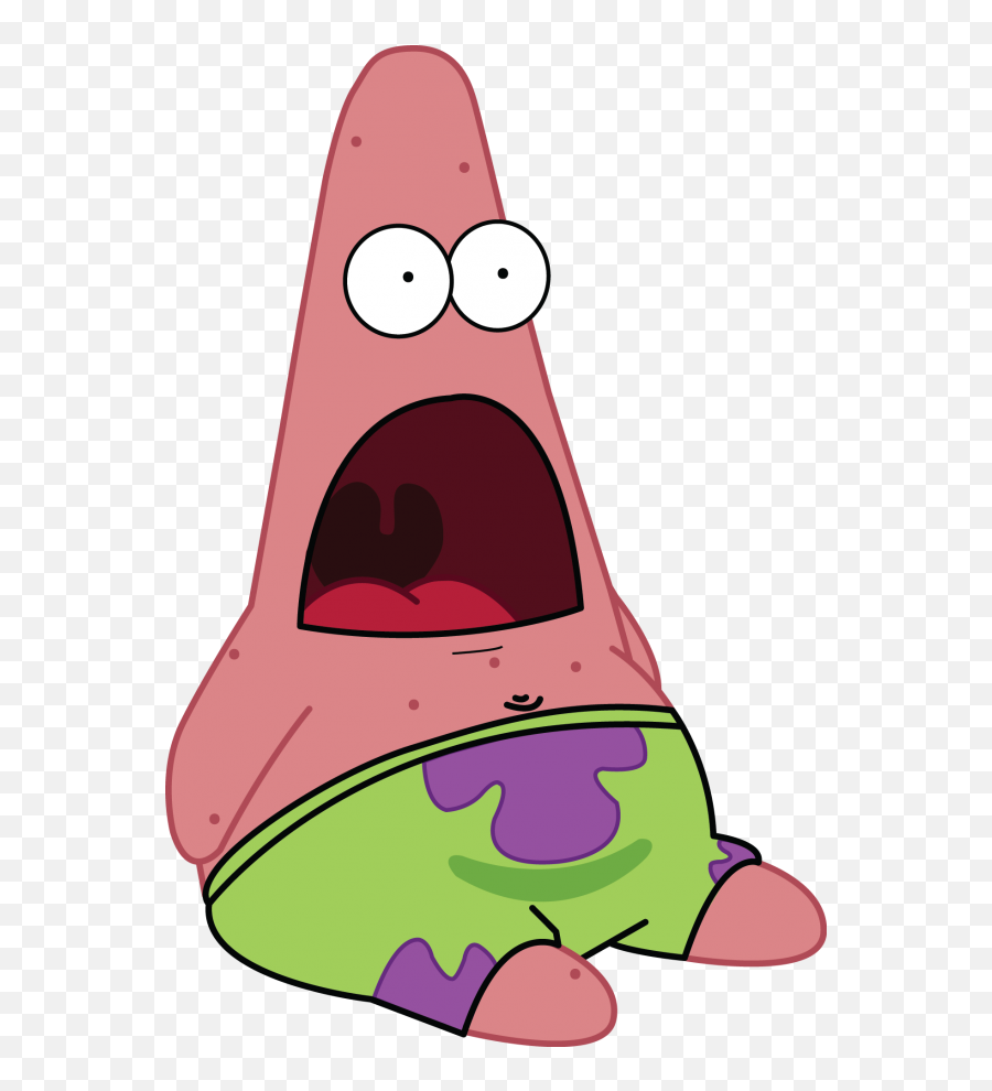 Shocked Patrick Png Transparent Images - Surprised Patrick Png,Patrick Png