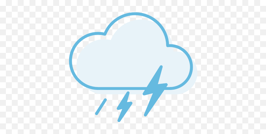 Thunderstorm Icon - Weather Collection Png,Thunderstorm Png