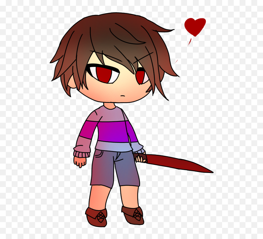 Glitchtale Frisk Sticker By Martinarestainom - Fictional Character Png,Frisk Transparent