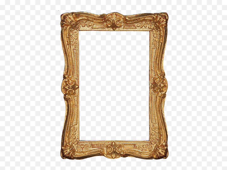 Classic Transparent Frame - Gold Transparent Picture Frames Png,Transparent Frames