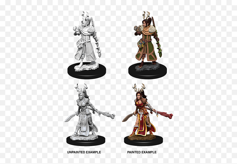 Human Female Druid - Marvelous Miniatures Human Druid Png,Druid Png