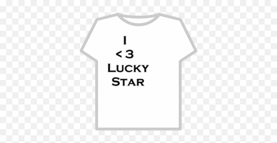 I U003c3 Lucky Star Transparent Background - Roblox Tony Stark T Shirt Roblox Png,Star Transparent Background