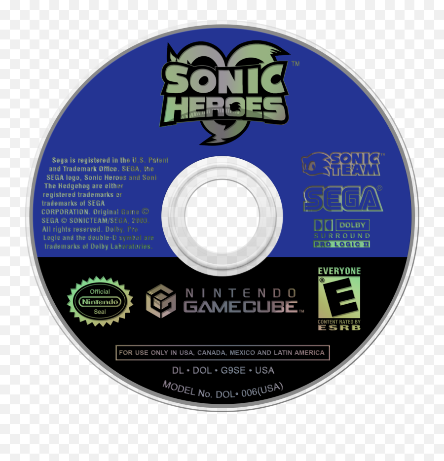 Sonic Heroes Details - Launchbox Games Database Nintendo Gamecube Png,Sonic Heroes Logo