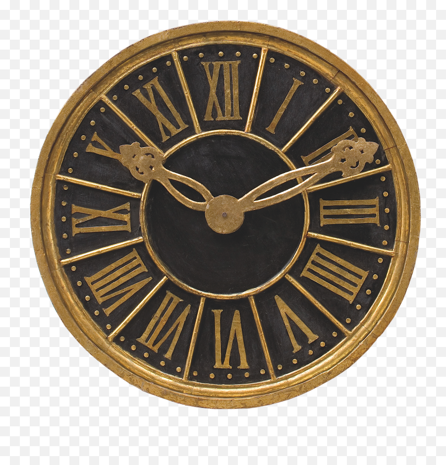 Gold Clock Png - Decorative Clock,Gold Clock Png
