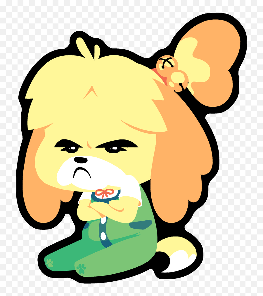 Grumpy Babby Belle - Happy Png,Isabelle Animal Crossing Icon