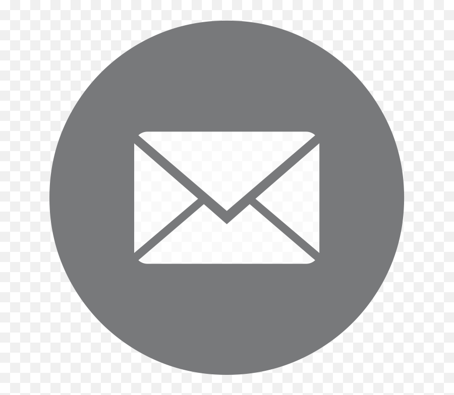 Flat Circle White - Mail Logo Png,Email Icon Black Circle