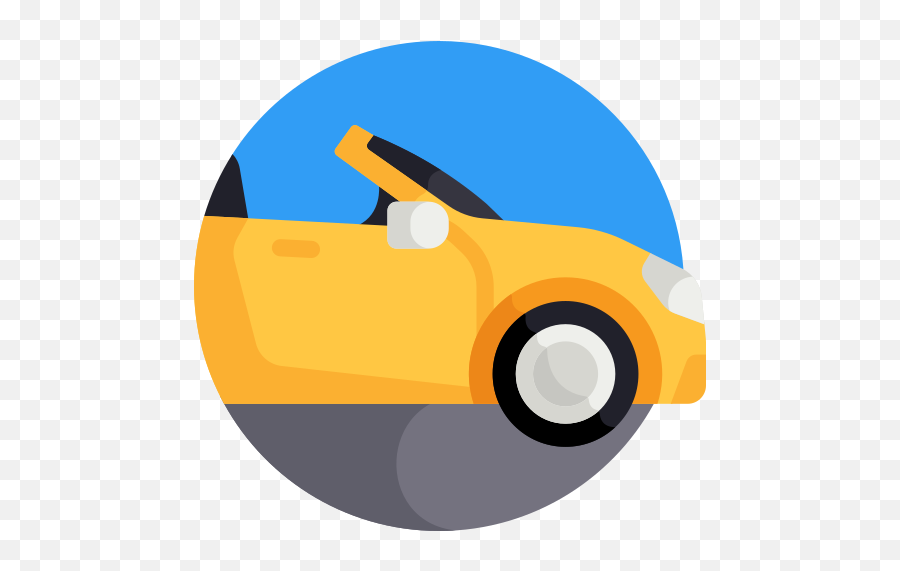 Convertible Car Free Vector Icons - Automotive Paint Png,Car Search Icon