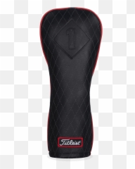 Jet Black Leather Headcover - Carbon Fibers Png,Icon Knee Shin Guards