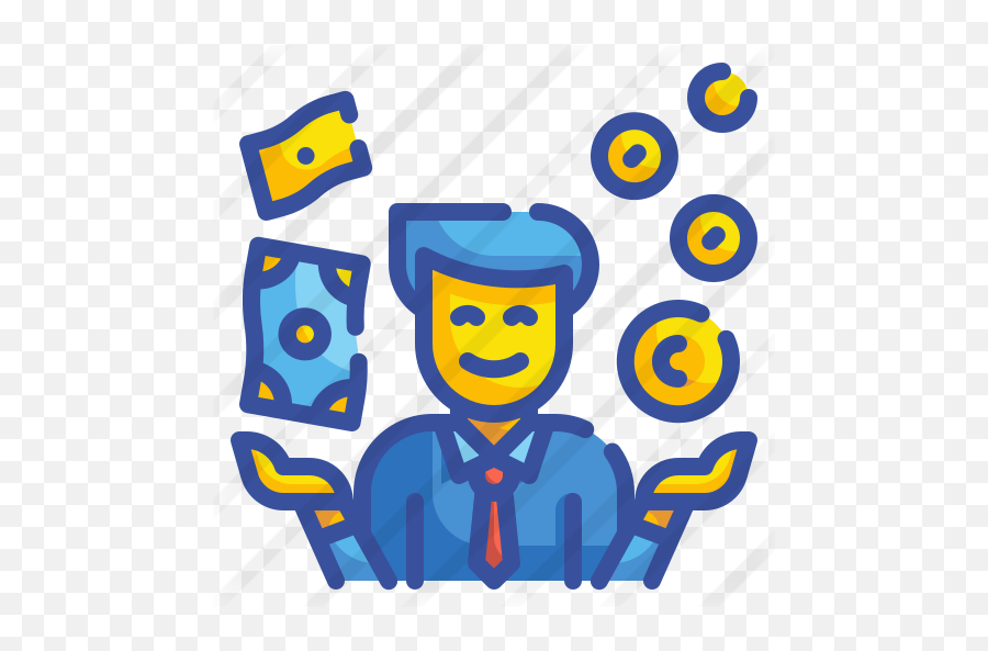 Businessman - Free Business Icons Happy Png,Business Man Icon Png