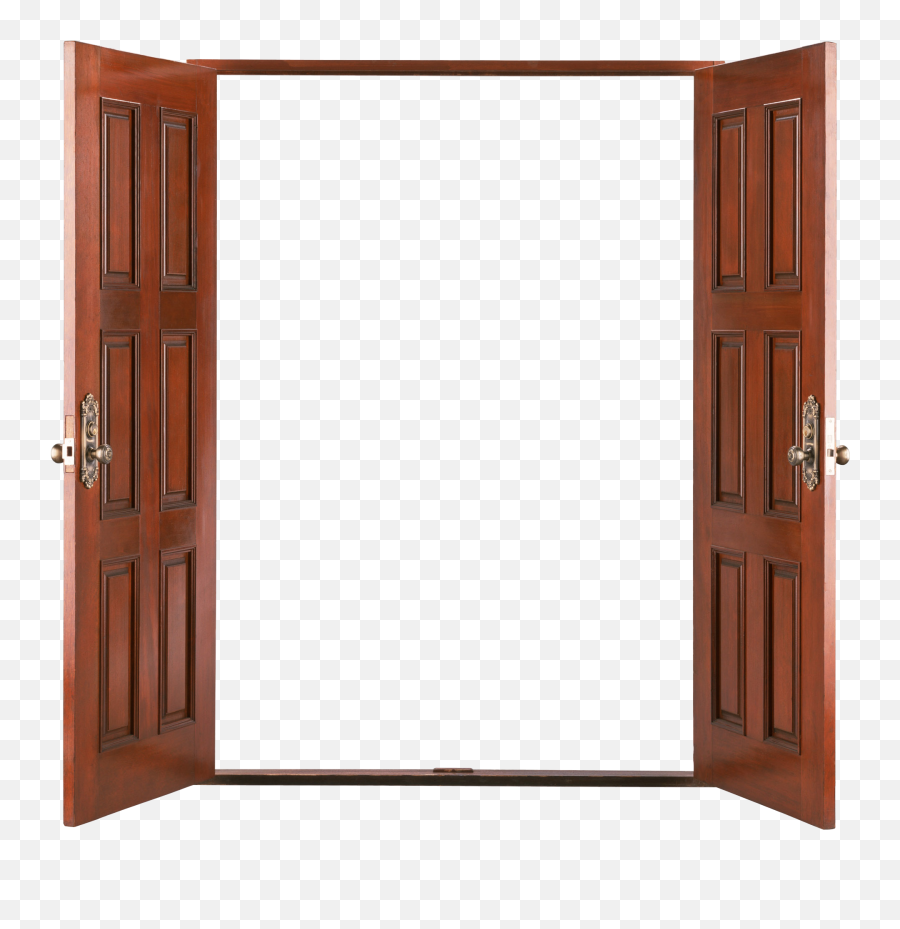 Door Png Images Wood Open - Open Doors Png,Doorway Png