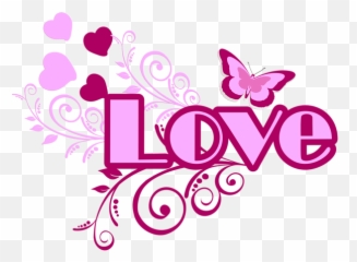 Love Png Images Free Download - Design Text