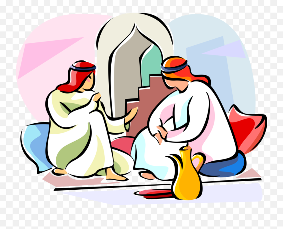 Discussion Clipart Socialization - Islamic Empire Education Arab Culture Clipart Png,Socialitation Icon