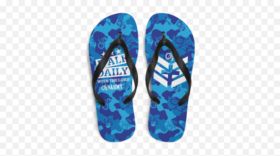 Walk Daily With The Lord Slippers Png