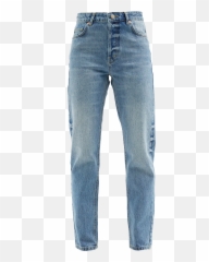 The Secret To Emily Ratajkowskiu0027s Killer High - Rise Jeans Solid png