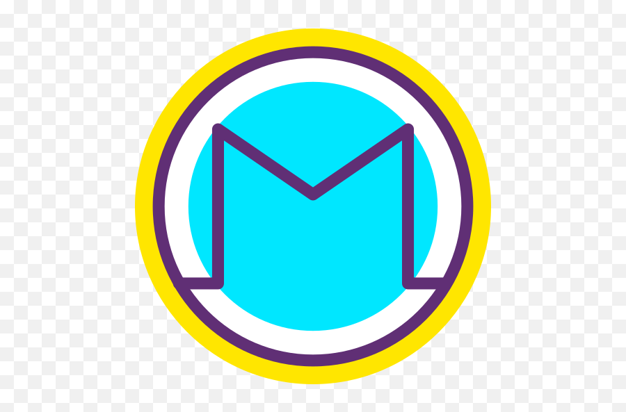 Monero - Free Shapes And Symbols Icons Vertical Png,Android Gmail Icon