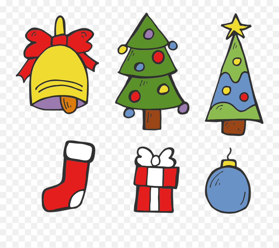 Christmas The Tree Bell - Free Vector Graphic On Pixabay Clip Art Png,Christmas Tree Vector Png