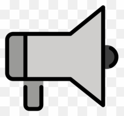Loudspeaker Emoji - Emoticone Haut Parleur png