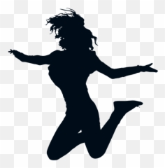 Jump Png 2 Image - Silueta Salto