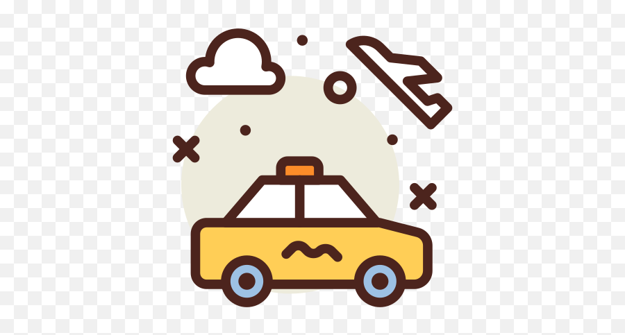 Taxi - Free Travel Icons Autonomous Car Icon Png,Tripping Icon