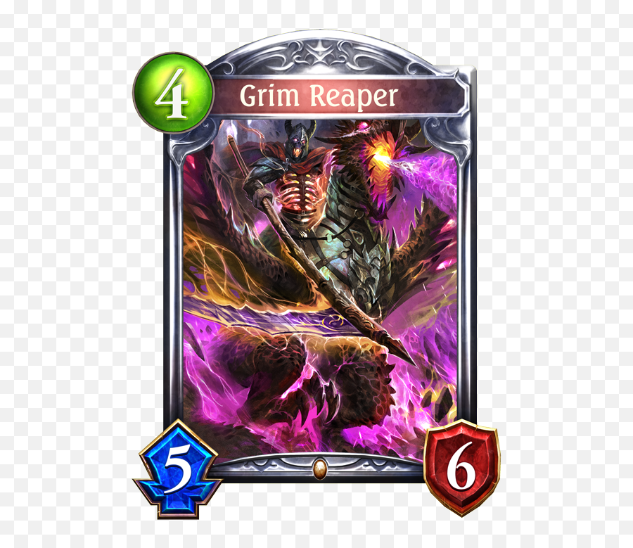 Unevolved Grim Reaper Evolved - Shadowverse Reaper Beast Png,Shadowverse Icon