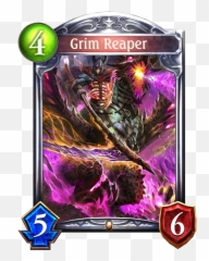 Unevolved Grim Reaper Evolved - Shadowverse Beast png
