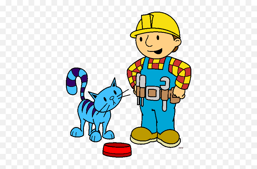 Bob The Builder Clip Art - Bob The Builder Cartoon Characters Png,Bob The Builder Png