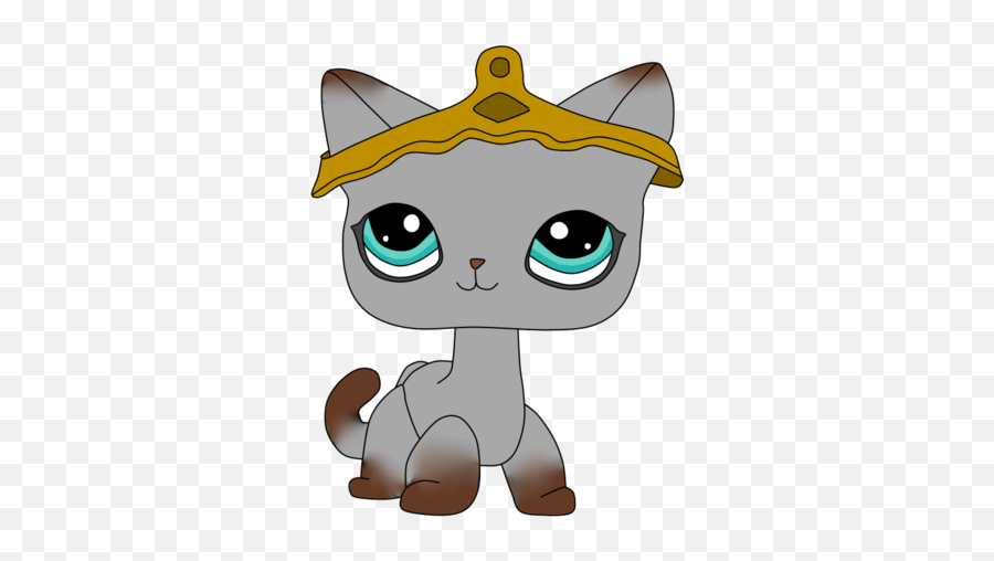 Lps Short Hair Cat Png - Lps Shorthair Cat Drawing,Short Hair Png