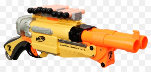Nerf Barrel Break N - Strike Barrel Break Nerf Nerf Guns Barrel Break Png,Nerf Gun Png